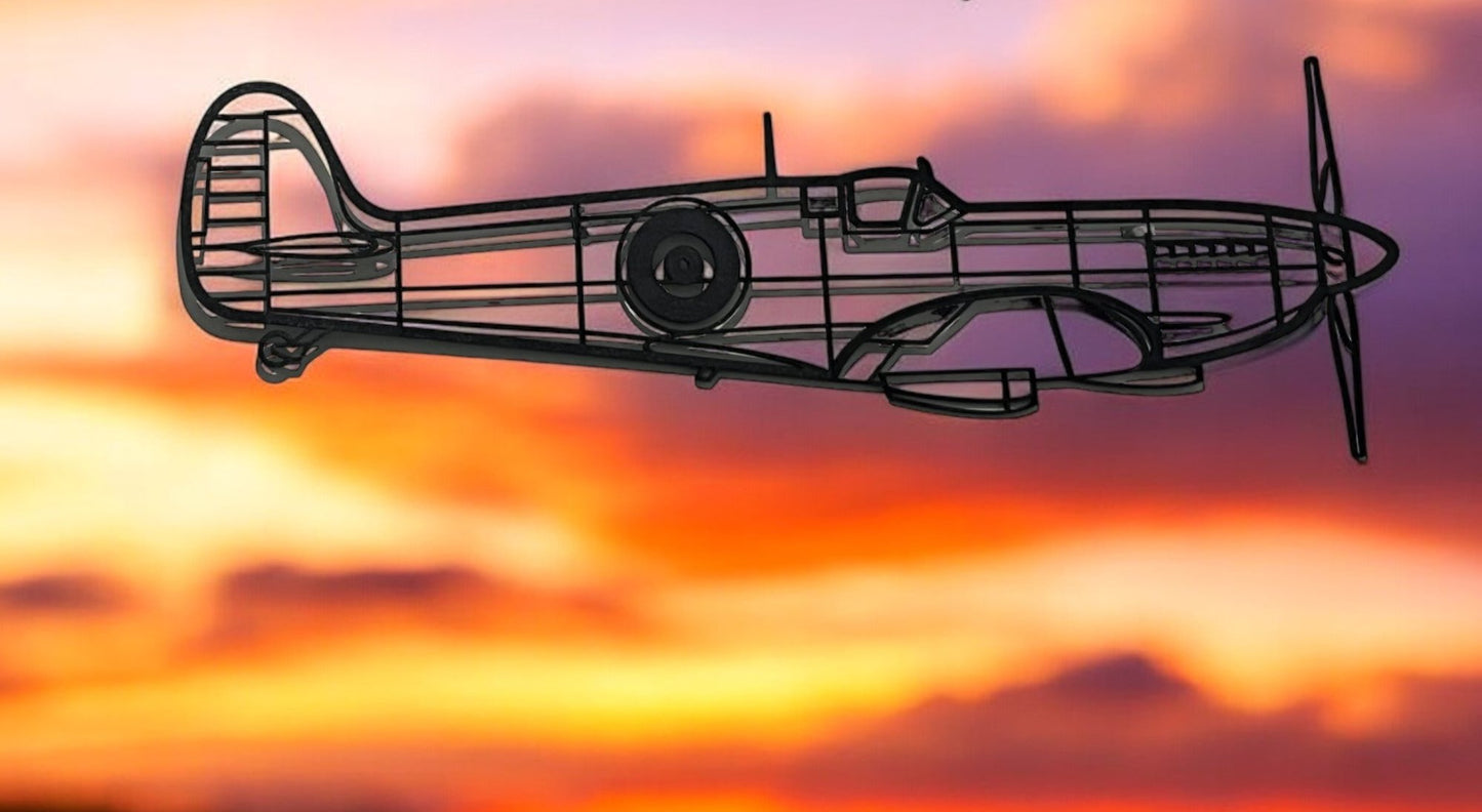 Spitfire Wall Art, 100cm
