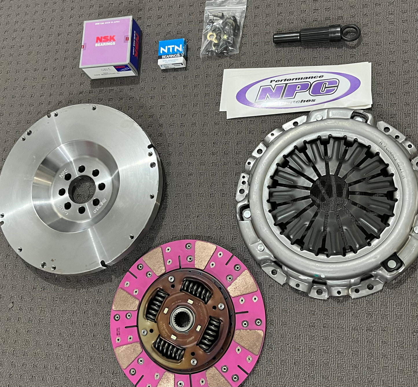 NPC 10’ 4JB1 4JH1 Ceramic clutch and Billet Flywheel